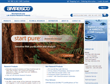 Tablet Screenshot of amresco-inc.com